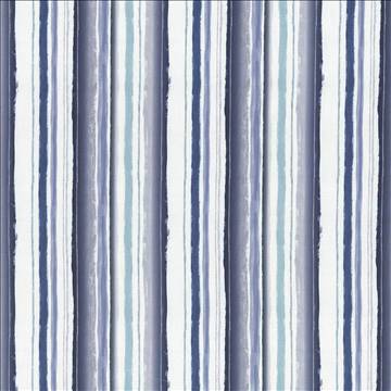 Kasmir Fabrics Brookmere Stripe Blue Fabric 